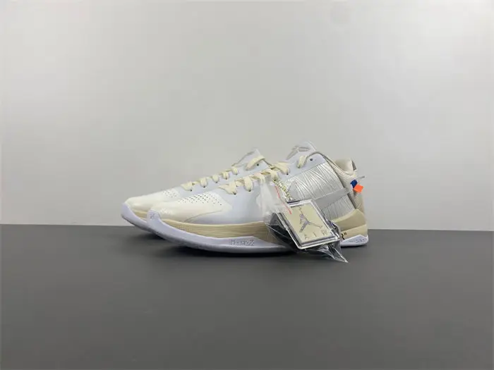 Nike Kobe 5 Protro Undefeated Rice White 