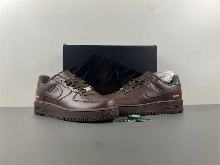 Nike Air Force 1 LowSupreme Baroque Brown  CU9225 