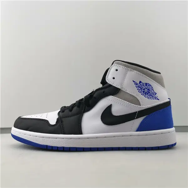 AIR JORDAN 1 MID SE 'ROYAL BLACK TOE' 