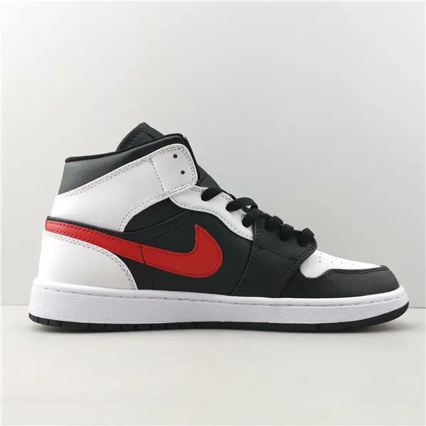 Air Jordan 1 Mid  Black White 
