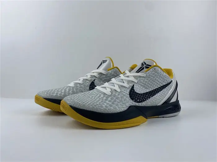 Nike Zoom Kobe 6 White Del Sol 
