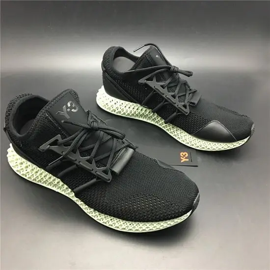 Adidas Black Y-3 Runner 4D 