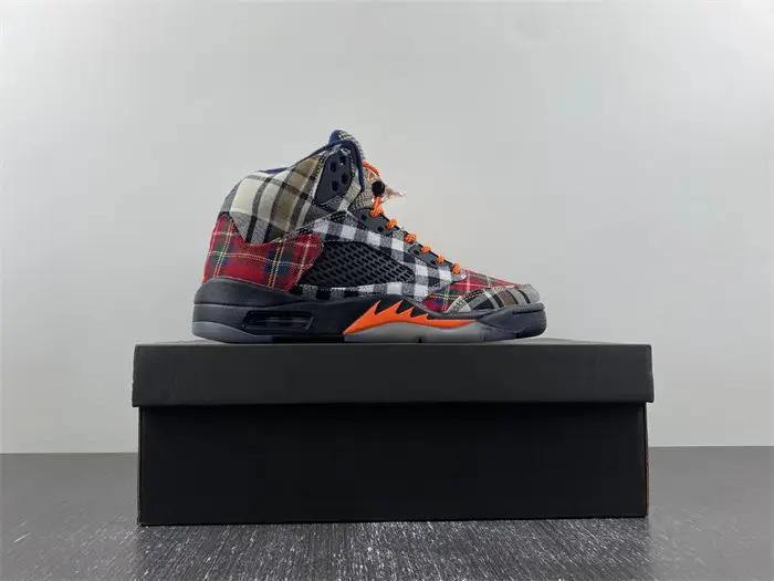 AIR JORDAN 5 RETRO GS 'PLAID' 