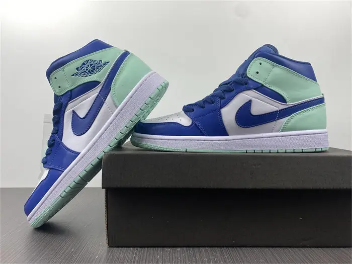 Jordan 1 Mid Mystic Navy Mint Foam 