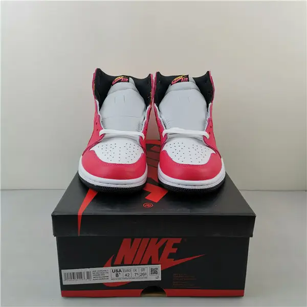 Air Jordan 1 High OG Light Fusion Red 