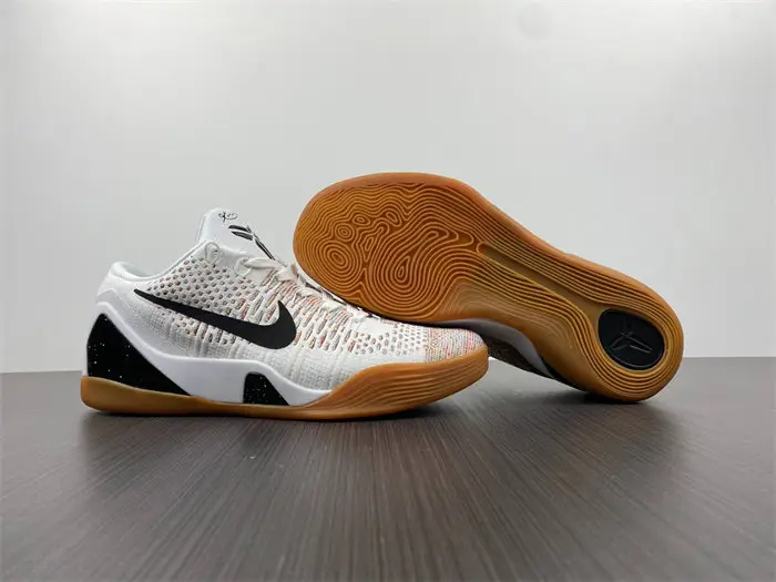 Nike Kobe 9 Elite Premium Low HTM Milan White Multi-Color  ACCEE118