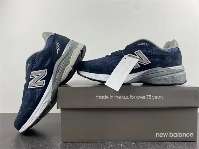 New Balance 990v3 MiUSA Navy Denim 