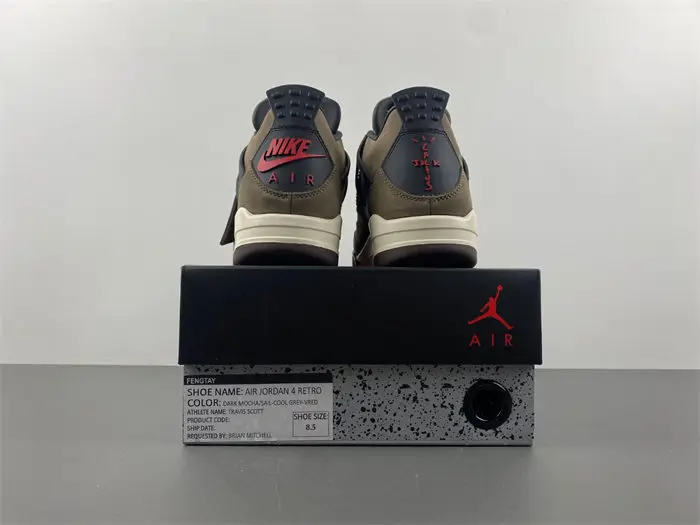 Travis Scott x Air Jordan 4 Retro Brown TS 