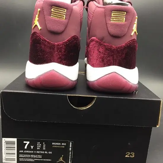 Air Jordan 11 Retro RL GG Night Maroon 