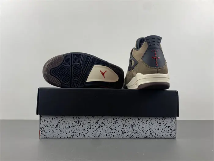 Travis Scott x Air Jordan 4 Retro Brown TS 