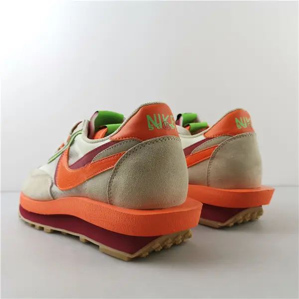 NIKE LDWAFFLE CLOT SACAI NET ORANGE BLAZE - 
