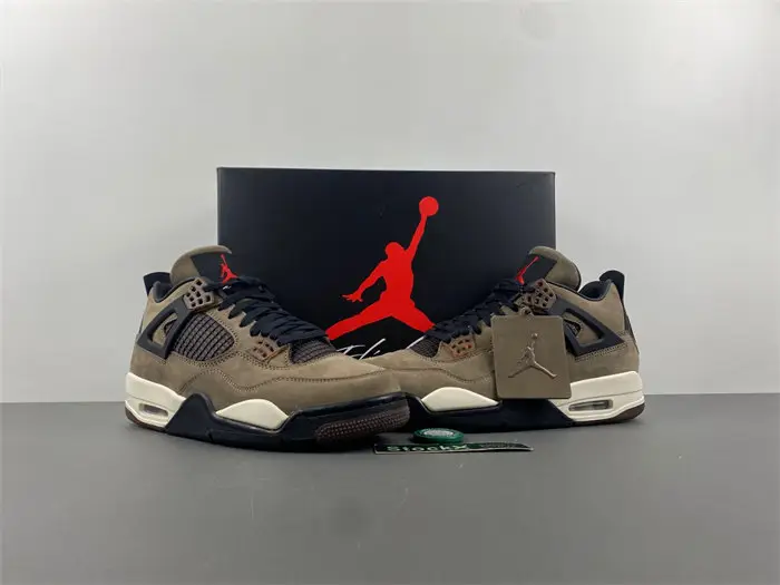 Travis Scott x Air Jordan 4 Retro Brown TS  CFEFA906