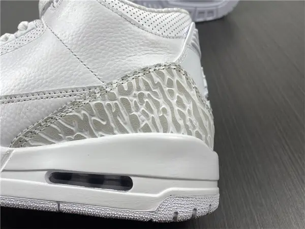 Jordan 3 Retro Pure White 2018 (PS) 