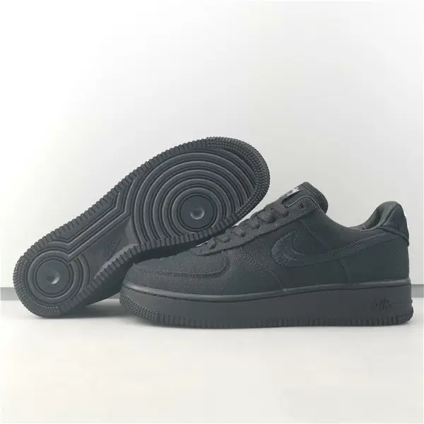 STUSSY X AIR FORCE 1 LOW BLACK 
