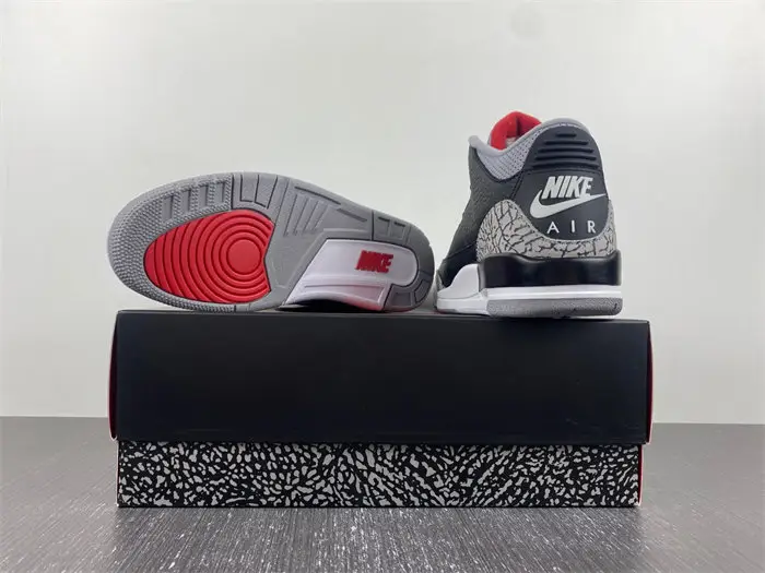 Jordan 3 Retro Black Cement 