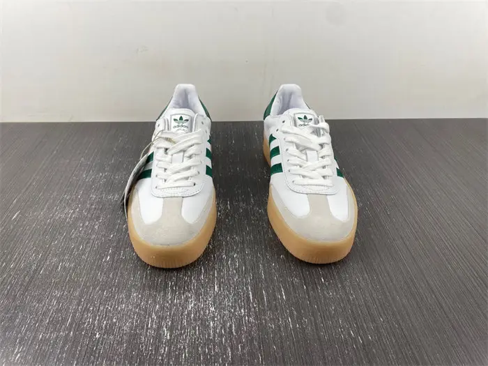 adidas Sambae White Collegiate Green Gum 