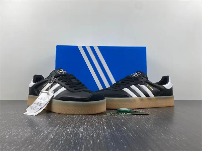 adidas Sambae Black White Gum  BFCA112