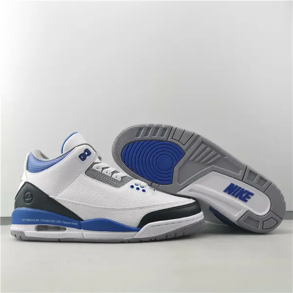AIR JORDAN 3 RETRO WHITE BLUE  FFD261