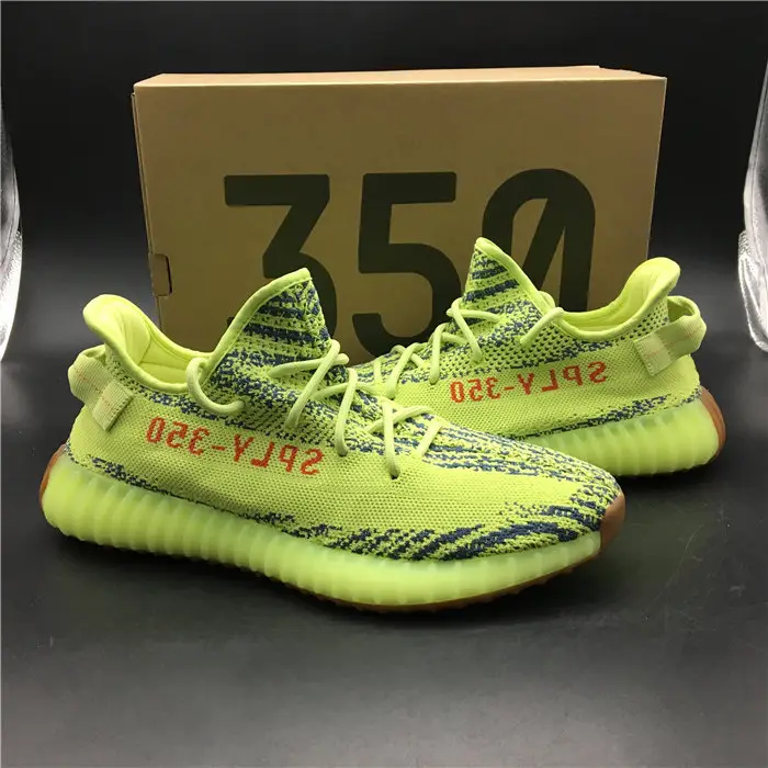adidas Yeezy Boost 350 V2 Semi Frozen Yellow  EBE490