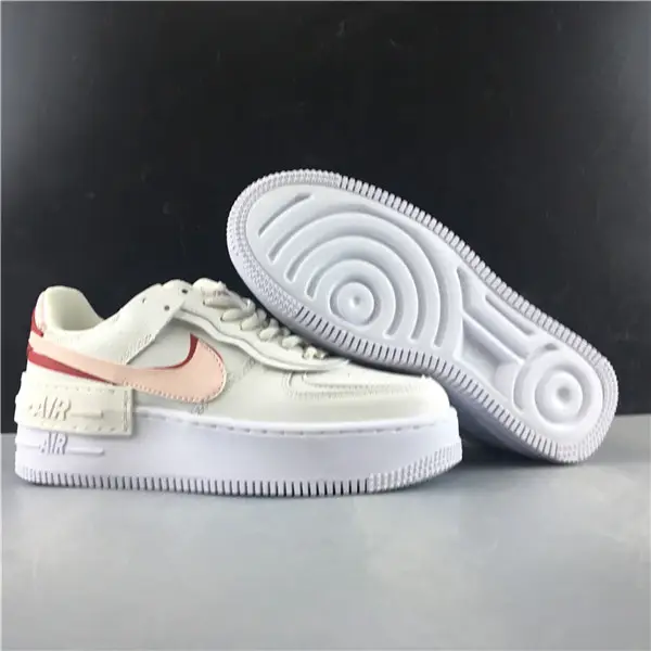 Nike Air Force 1 new macaron white and pink deconstruction  BDB818