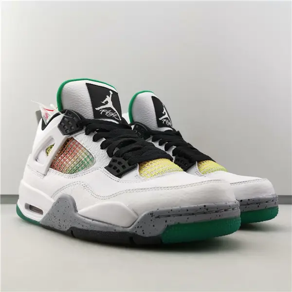 Jordan 4 Retro Lucid Green Rasta 