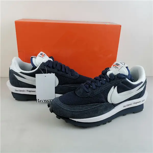 NIKE LD WAFFLE SF SACAI FRAGMENT BLUE VOID - 