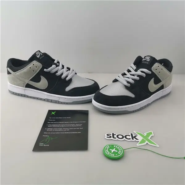 Nike Sb Zoom Dunk Low Pro Black Wolf Grey 