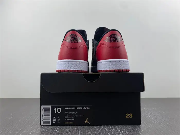 Jordan 1 Retro Low Bred 