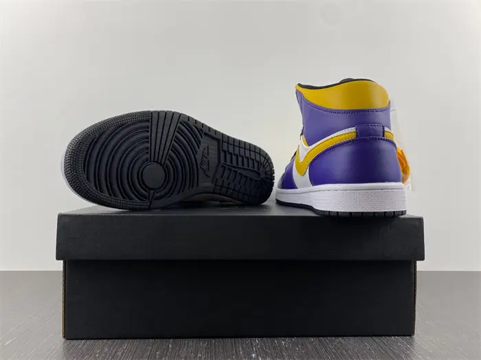 Jordan 1 Mid Lakers 