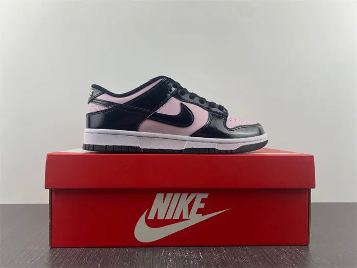 Nike Dunk Low Pink Foam Black 