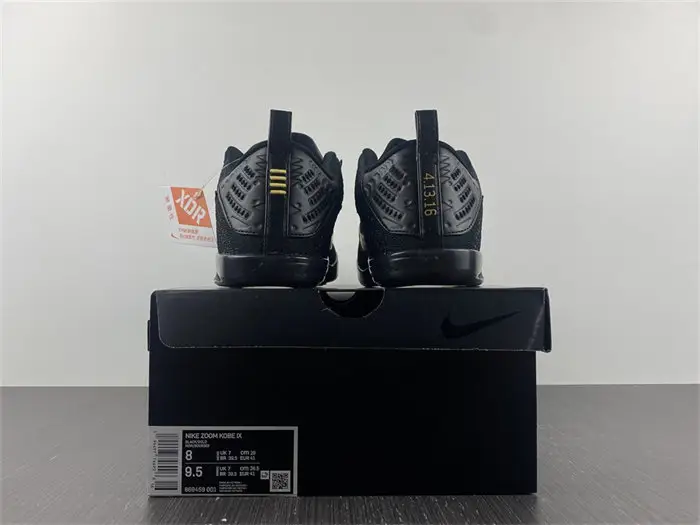 Nike Kobe 11 Elite Low Black Mamba Collection Fade to Black 