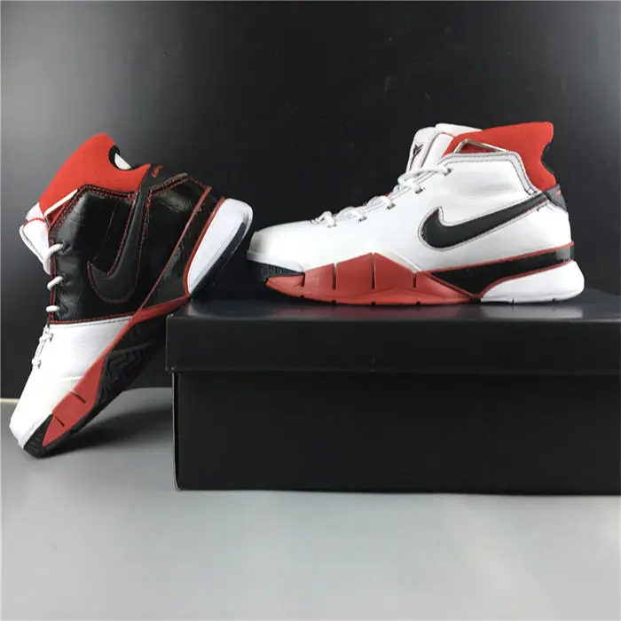 Nike Kobe 1 Protro White Black Red 