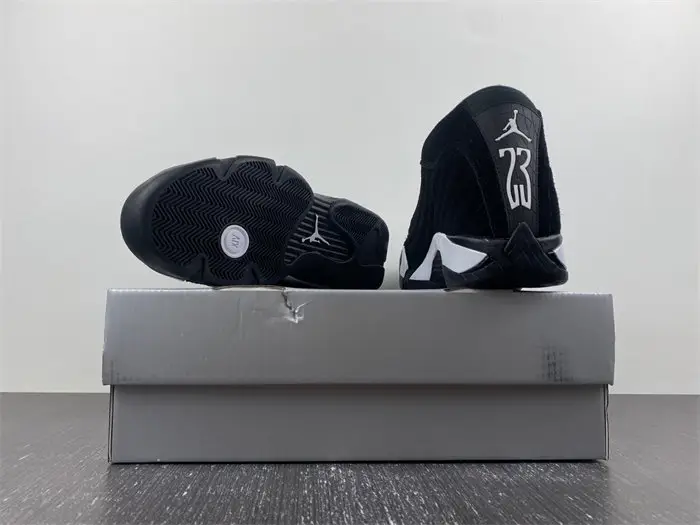 Jordan 14 Retro Black White 