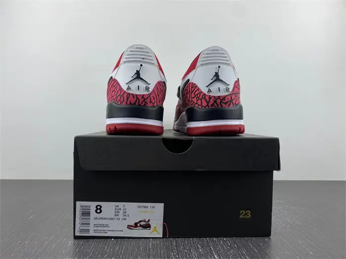 Jordan Legacy 312 Low Chicago Red 