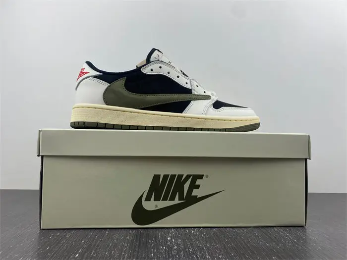 Jordan 1 Retro Low OG SP Travis Scott Olive 