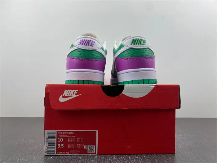 Nike Dunk Low Stadium Green Fuchsia 