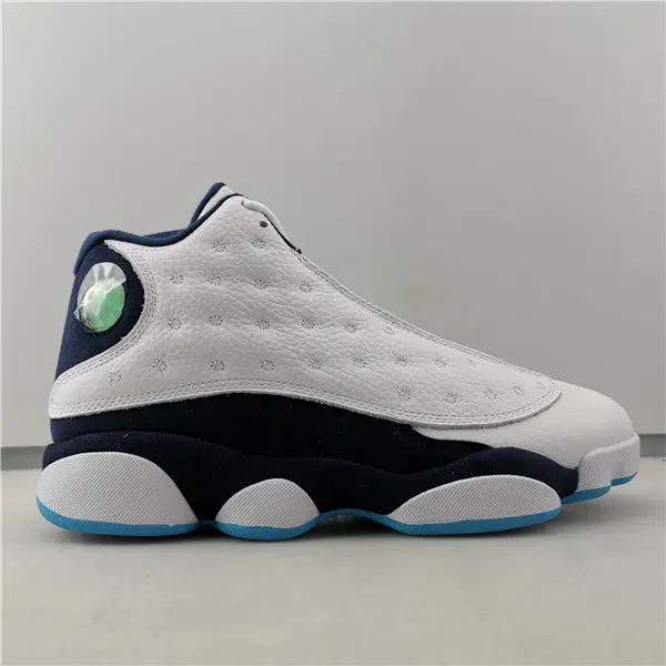 Jordan 13 Retro White Obsidian Powder Blue 