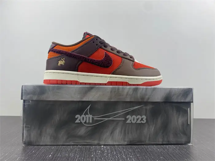 Nike Dunk Low Retro PRM Year of the Rabbit Light Crimson 