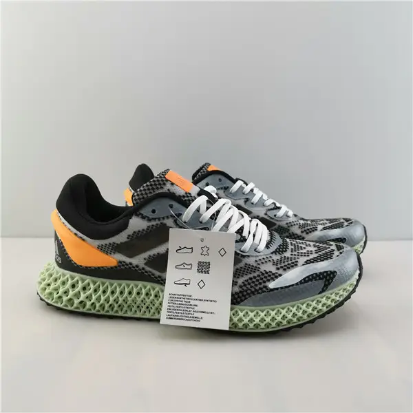 Adidas Alphaedge 4D Black Green Orange 