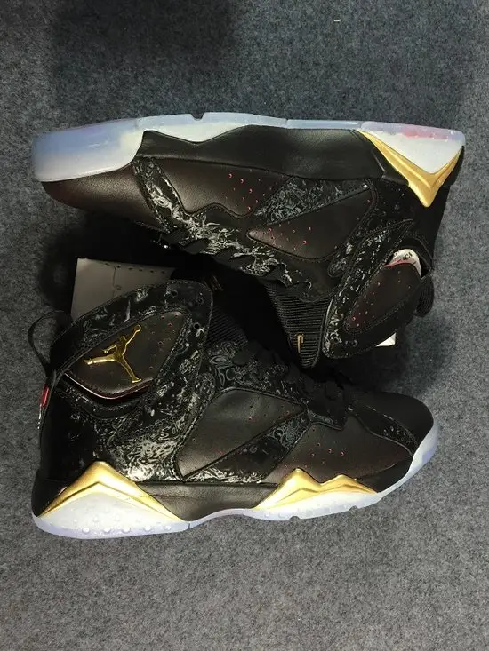 Air Jordan 7 Retro DB Black 