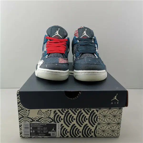 AIR JORDAN 4 RETRO SE 'SASHIKO' DEEP OCEAN 