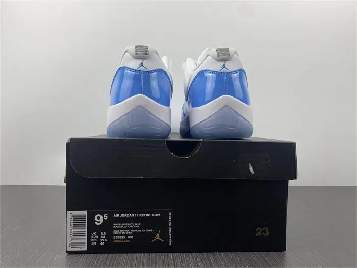 Jordan 11 Retro Low University Blue 