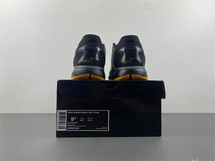Nike Kobe 6Black Del Sol 