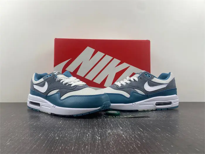 Nike Air Max 1 SC Noise Aqua and Cool Grey  BBEF2295