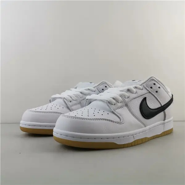 Nike SB Dunk Low Orange Label White Black 