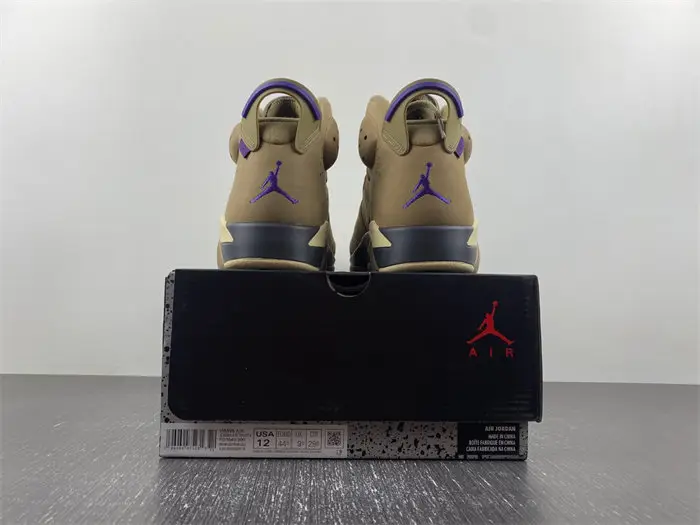 Air Jordan 6 WMNS Gore-Tex Brown Kelp 