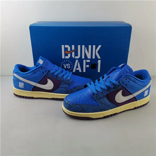 Nike Dunk Low Undefeated 5 On It Dunk vs. AF1 