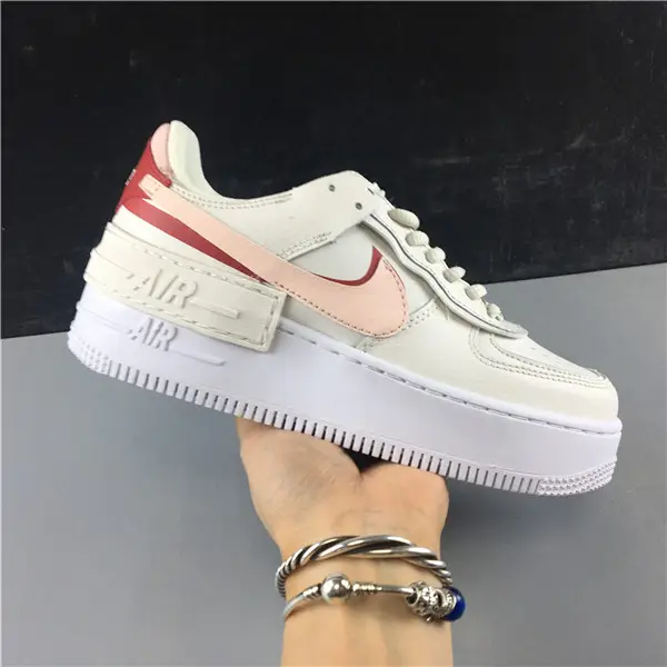 Nike Air Force 1 new macaron white and pink deconstruction 