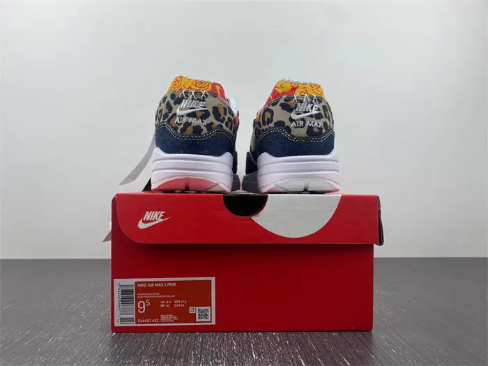 Nike Air Max 1 Premium Denim Leopard 