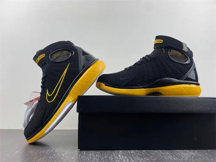 Nike Air Zoom Huarache 2K4 Black Varsity Maize 